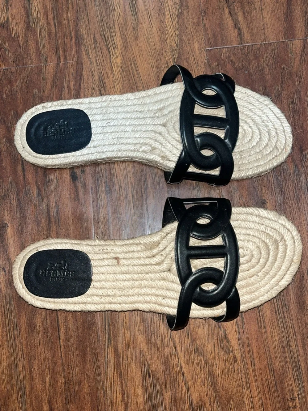 Hermes famosa espadrille sandal